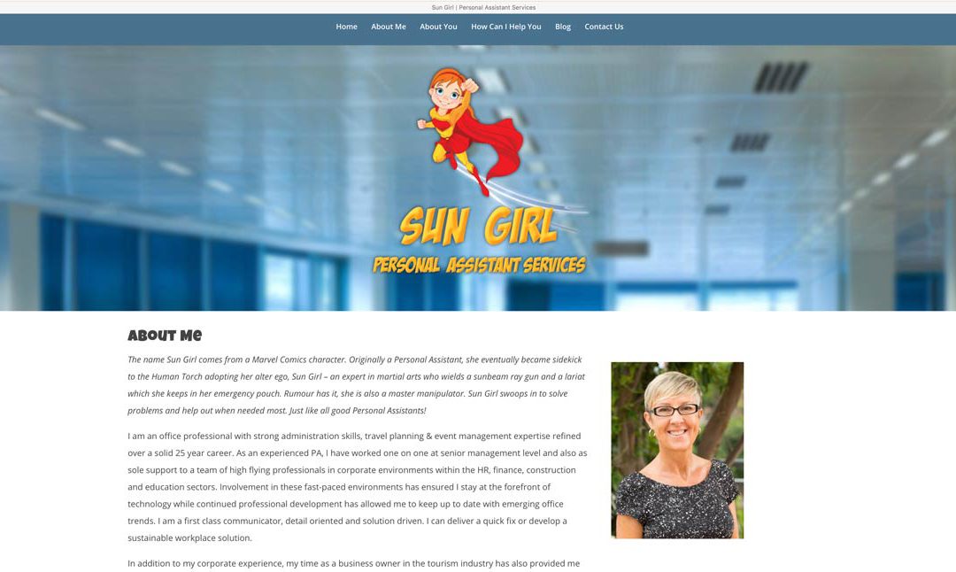 Sun Girl – Website